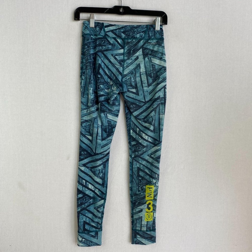 Reebok Blue Pattern Print Legging - image 6